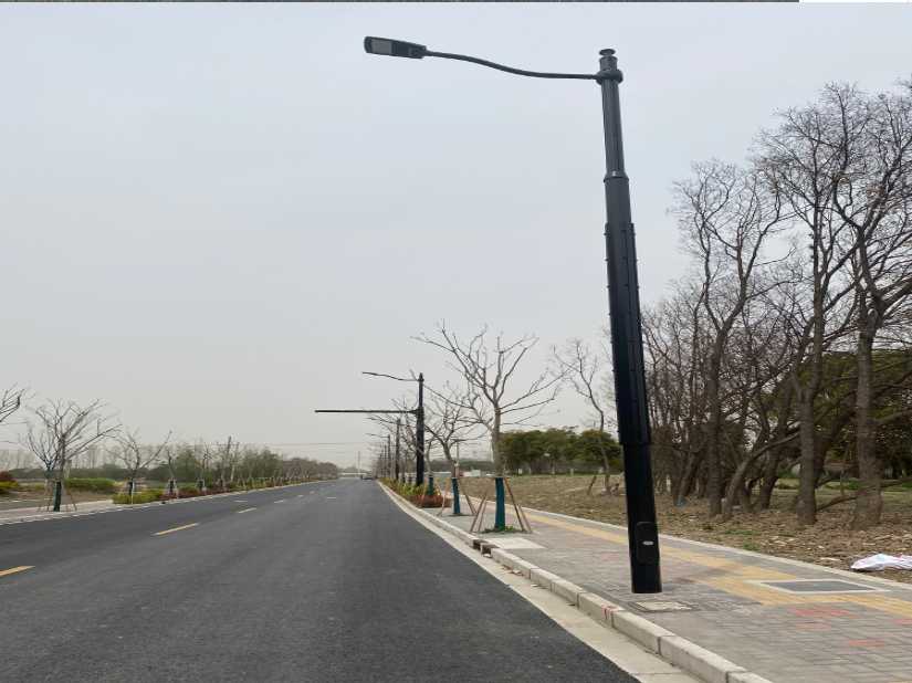 明溪县上海综合杆 太阳能路灯工程